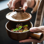 Cocotte en terre cuite
