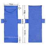 Serviettes de Plage de Chaise de Transat en Microfibre