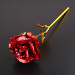 Rose éternelle - Dorée à l'or 24 carats