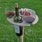 Table à vin portable d'extérieur