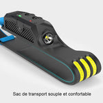 Lampe frontale de patrouille à LED tricolore