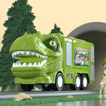 Nouvel Ensemble de Jouets de Piste de Camion d’Ingénierie Transformant les Dinosaures