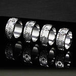 Bague d'Engrenage Rotatif avec Diamant