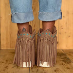Ciaovie™ Bottines à Franges Pour Femmes