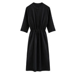 Robe Découpes Fantaisie D'été en Mousseline