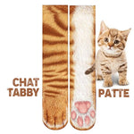Chaussettes 3D Animal Patte- [TAILLE UNIQUE]