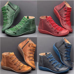 Ciaovie™ Bottines à Talons Plats Monochromes