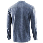 T-shirt Rétro à Lacets pour Homme