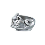 Bague Ouvert 3D de Chat Paresseux