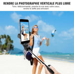Ciaovie™ Selfie Trépied, Bluetooth Selfie Stick 3 en 1