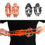 Ciaovie ™ 18 Dents Crampons Antidérapantes en Acier Inoxydable
