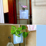 Vase À Fleurs Collant En Silicone Magique