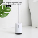 Brosse de Toilette en Silicone Antibactérienne