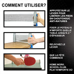 Filet de tennis de table rétractable