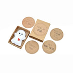 Cadeau mignon de boîte d'allumettes de fantôme