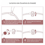 Bracelet Pierres de Naissance Cristal Améthyste
