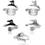 Anneau De Chapeau De Sorcière Citrouille d'Halloween