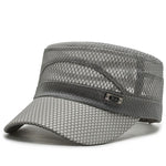 Casquette Plate Respirante