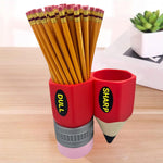 Porte-stylo créatif en forme de crayon