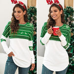 Ciaovie™ Sweat de Noël à Manches Longues