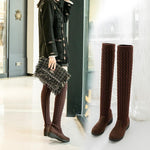 Hiver Chaudes Bottes Haute aux Genoux