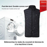 Hommes Chauffé Gilet Isolé Veste
