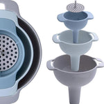 Ensemble d'entonnoir Multifonctionnel(3PCS)