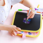 Tablette à Dessin Effaçable Portable (12 stylos inclus)