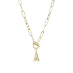 Collier Pendentif Lettre