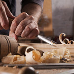 Jeu de ciseaux en bois à lame plate -12pcs