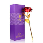 Rose éternelle - Dorée à l'or 24 carats