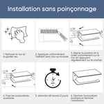 Support de Séchage à Anneau Pliant en Alliage d'Aluminium