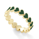 BAGUE EN FORME DE COEUR D'AMOUR