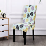 Housse de chaise multicolore en spandex