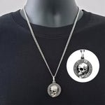 Pendentif tête de mort Memento Mori