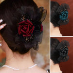 Épingle à cheveux en forme de rose