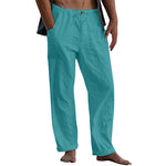 Pantalons en lin pour hommes