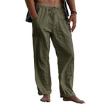 Pantalons en lin pour hommes