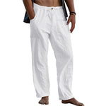 Pantalons en lin pour hommes