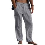 Pantalons en lin pour hommes