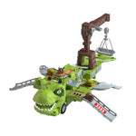 Nouvel Ensemble de Jouets de Piste de Camion d’Ingénierie Transformant les Dinosaures