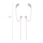 Boucles D'oreilles à Pampilles De Style Nouveau