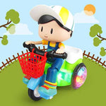 Ciaovie™ Jouet Tricycle Électrique avec Musique et Lumière