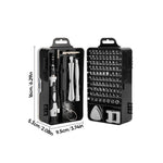Jeu de tournevis multifonction extra dur 115 en 1