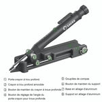 Saker Crayon de Construction Multifonctionnel Outil De Tracage