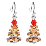 Boucles D'oreilles Sapin de Noël