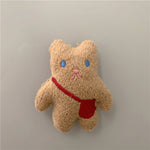 Autocollant de réfrigérateur stéréo 3D ours mignon