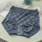 Culotte En Dentelle Taille Haute Pour Femme