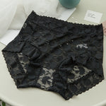 Culotte En Dentelle Taille Haute Pour Femme